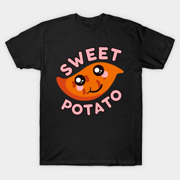 Kawaii Sweet Potato T-Shirt by Caregiverology